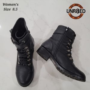 UNR8ED Othello Combat Style Boots Women's Size 8.5